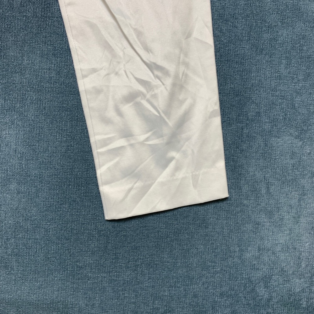 7th Avenue New York & Company Design Studio Pants Womens 10 White Straight Leg - Picture 14 of 16
